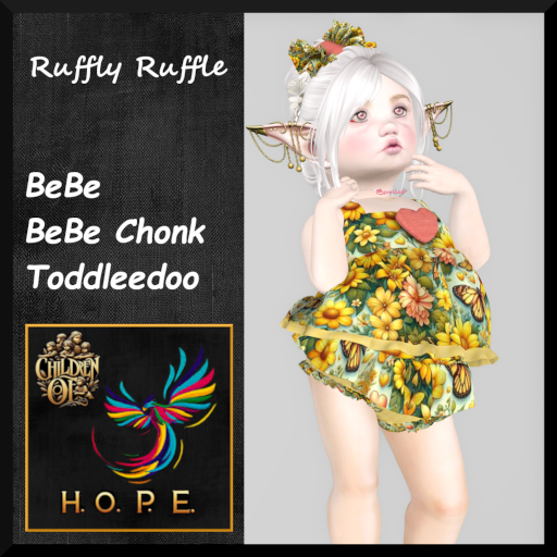 H.O.P.E. Ruffly Ruffle Romper Yellow