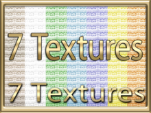 [ Lace knitting Seamless 02 ] 7 Textures