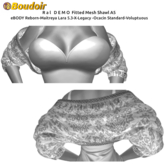 *!*BOUDOIR Ral FitMesh Shawl DEMO