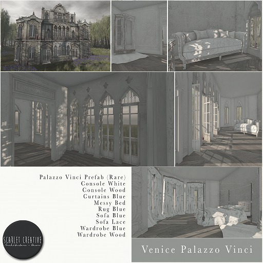 Scarlet Creative - The Arcade:  Venice Console White MT