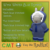 Wynx Winter Blue Romper