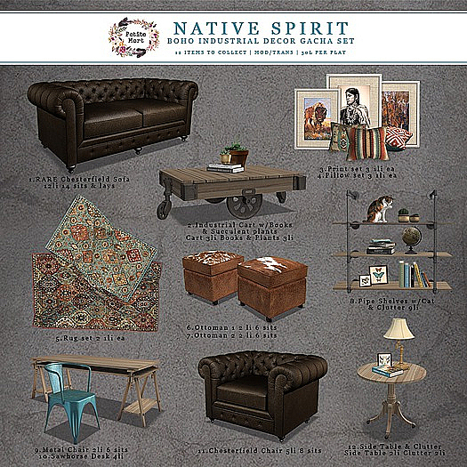 Petite Mort- Native Spirit Pillow Set (bagged)