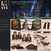 KraftWork Once Upon a House Full Set inc RARE