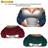 *!*BOUDOIR Ral Ocacin Standard-Voluptuos FitMesh Shawl 5A HUD