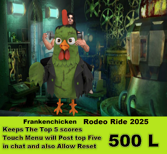 Frankenchicken Rodeo Ride 2025