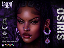 ASCENT - Osiris Earrings (Gauged Ears XL F)