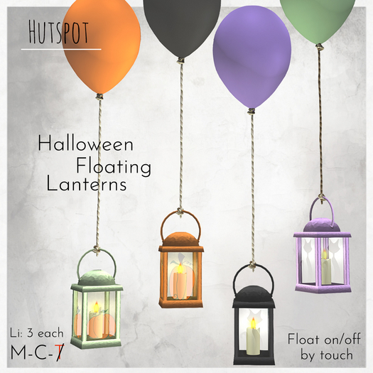 Halloween Floating Lanterns