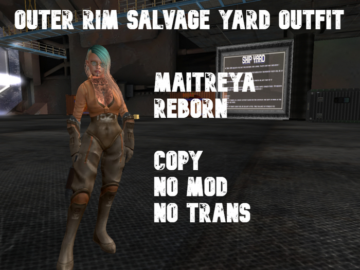 Outer rim salvge yard Outfit