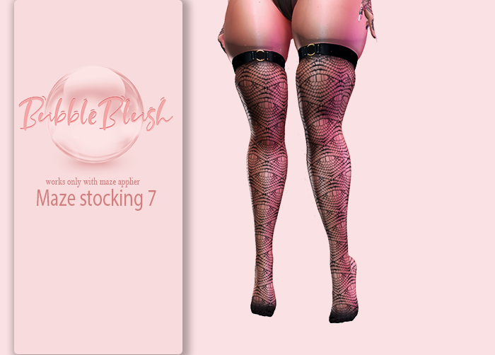 Bubbleblush Maze stocking 7