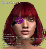 EYES MASK (non rigged ) (ADD)