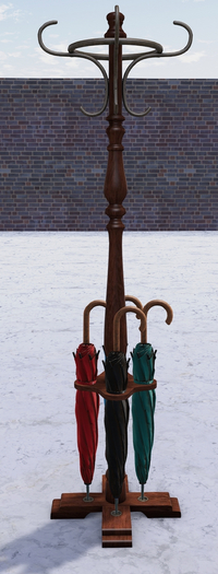 Traditional Coat Rack umbrella