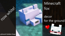 Minecraft fox white