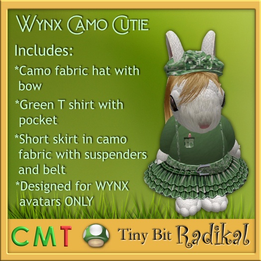 Wynx Camo Cutie