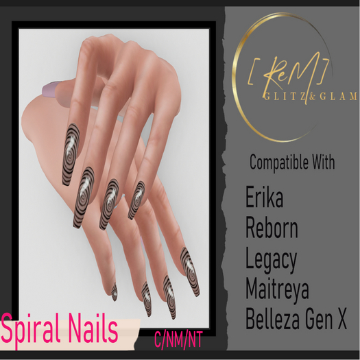 [ReM]  Spiral Nails