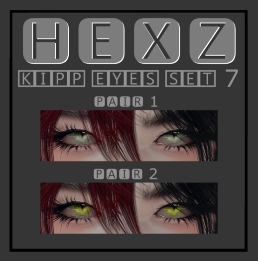 Hexz - Kipp Eyes (Set 7)