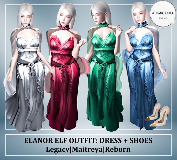 Woman Outfit Elf Dress