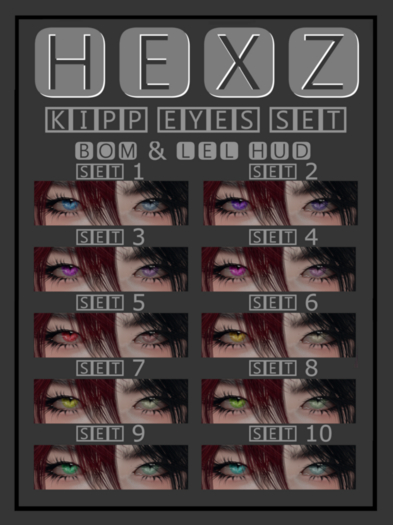 Hexz - Kipp Eyes (Fatpack)