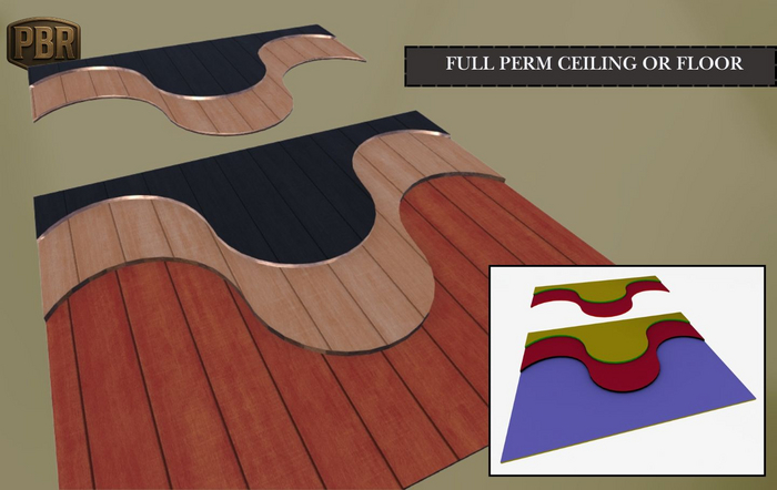 Ceiling or Floor Full Perm 2 SET