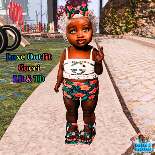 //MiniMode\\ - LB LUXE FLORAL DOT