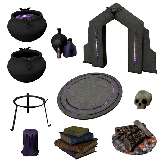 {XO} Full Perm- Morrigan Cauldron Set