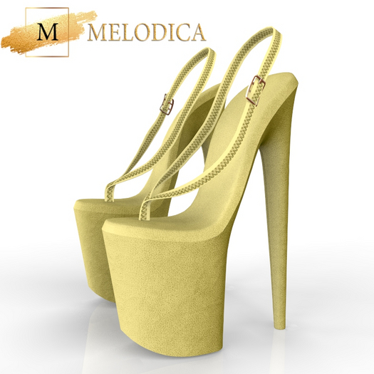 Yellow Morena Heels