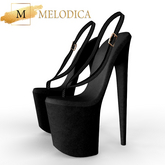 Black Morena Heels