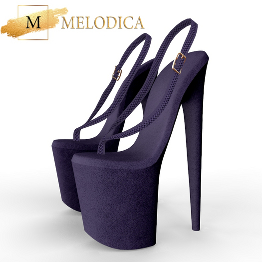 Purple Morena Heels
