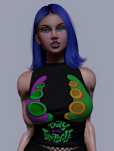 [NerdCore] DOTT Crop Top Female