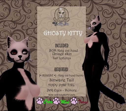 *Baristacats* Ghosty Kitty