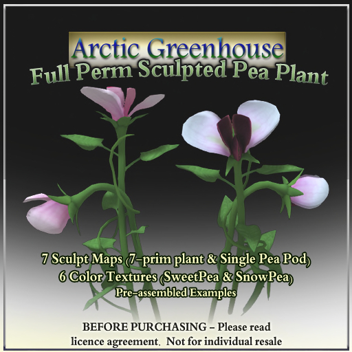 [AG] FP Pea Plant SculptPack