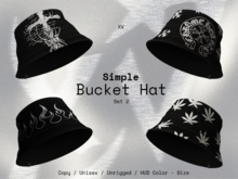 XV - Bucket Hat - Simple / Set 2 