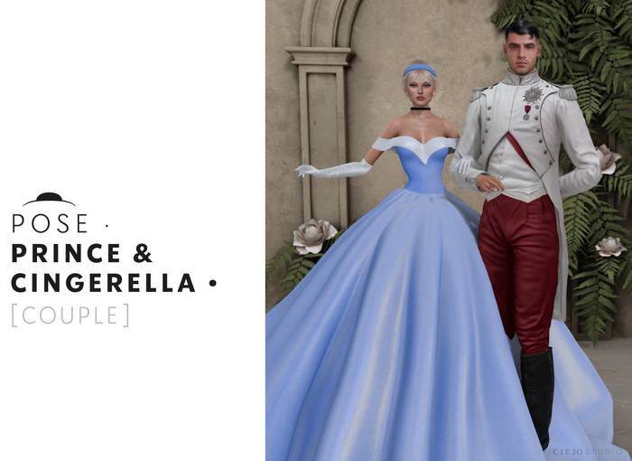 CIELO STUDIO - Pose CINGERELLA & PRINCE 