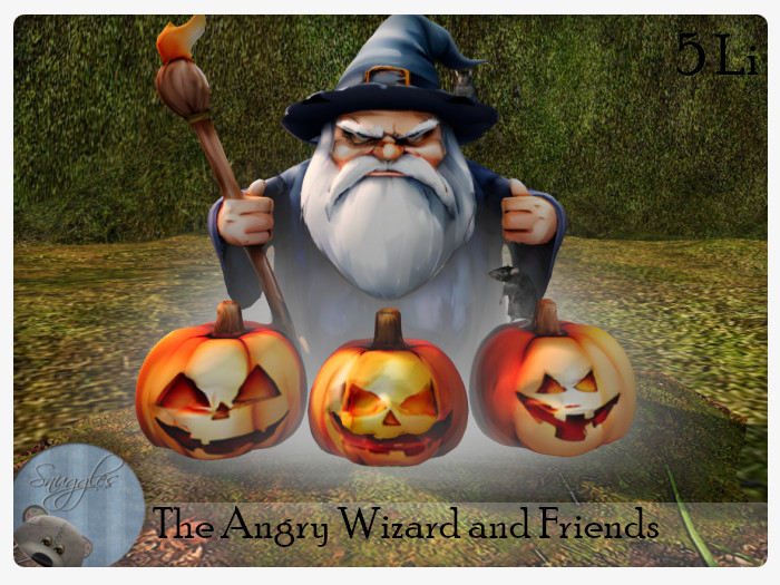 The Angry Wizard and Friends By Snuggles 