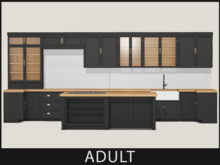 [Merak] - Verdara Kitchen Black Adult [ADD]