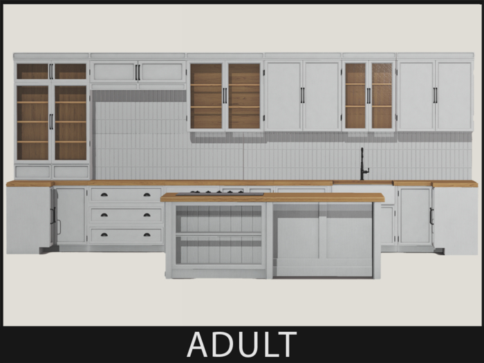 [Merak] - Verdara Kitchen White Adult [ADD]