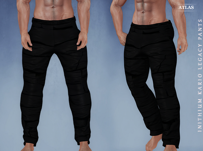 *ATLAS* INITHIUM KARIO LEGACY PANTS  BLACK
