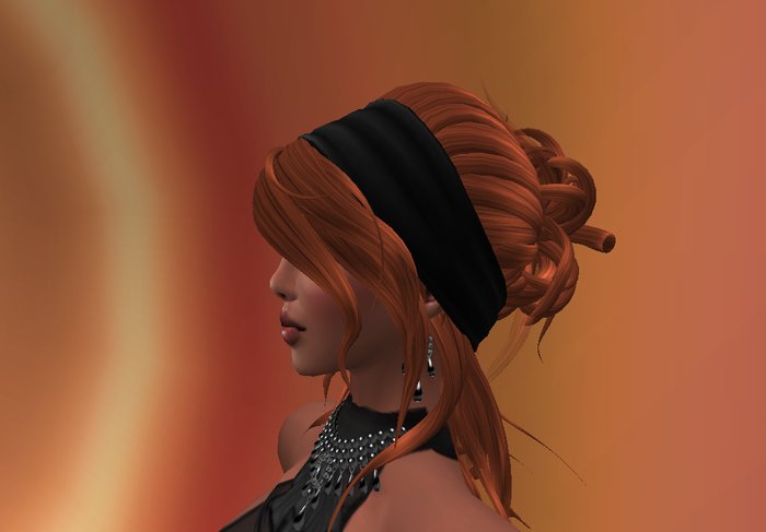 ginger hair with black rippon
