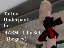 4AEM - Lilly Skirt Tattoo Underpants-Legacy