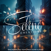 [Selene Creations] Background #50 Streets in the night -2- 2K