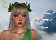 TC- Green Laurel Headpiece