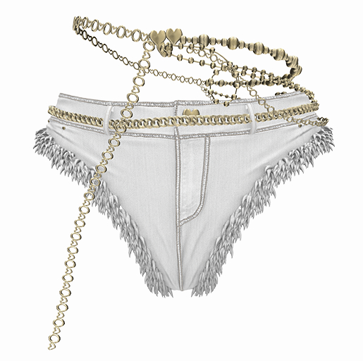 *CK* Perfect match short WHITE