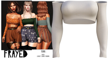 Frayed - Terri Top - Shroom