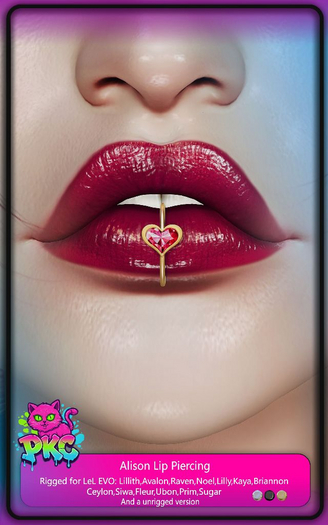 *PKC* Alison Lip Piercing