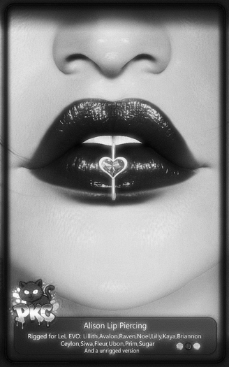 *PKC* Alison Lip Piercing DEMO