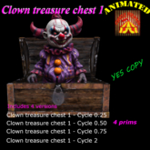 Clown treasure chest 1