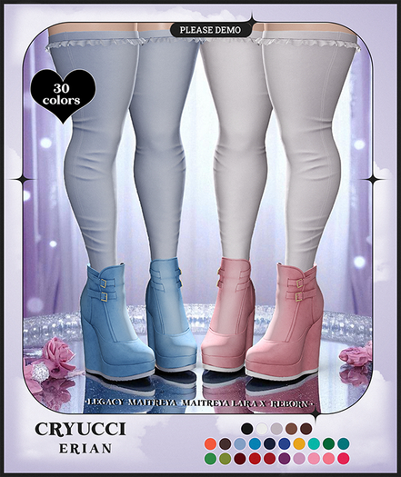 Cryucci ERIAN BOOTS+SOCKS FATPACK