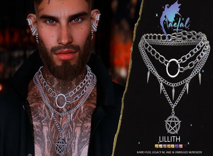 FaeTal - Lillith Necklace Male