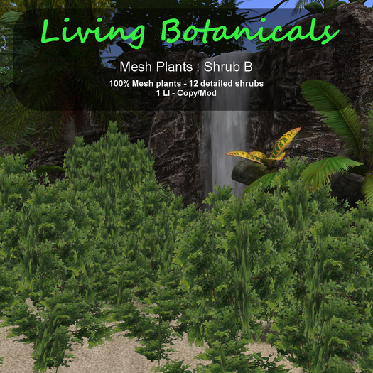 Inochi Botanicals - Mesh Plant "Shrub B"