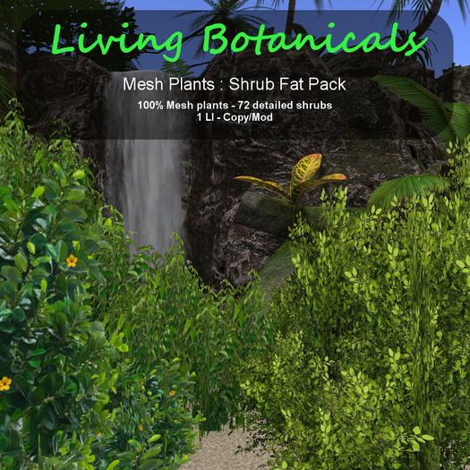 Inochi Botanicals - Mesh Plant "Shrub Fat Pack"