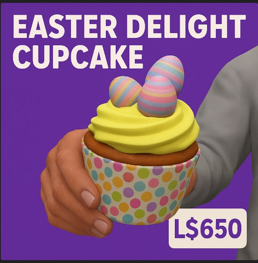 Cupcake Eggs ! Delight Cupcake – Wearable & Decor Treat